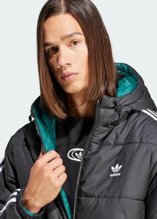 Двусторонняя куртка adidas adicolor8 фото