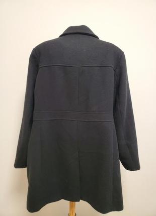 Шикарное брендовое пальто с котоном и шерстью батал4 фото