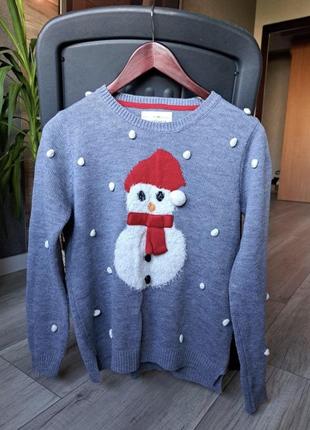 Новорічна підліткова кофтинка