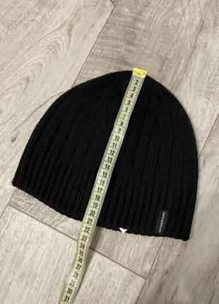 Нова базова чорна в’язана зимова шапка outventure5 фото