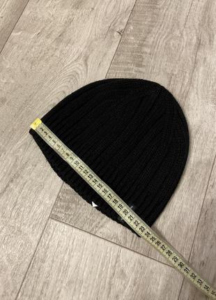 Нова базова чорна в’язана зимова шапка outventure6 фото