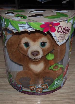 Інтерактивна іграшка furreal friends hasbro цікавий ведмедик cubby