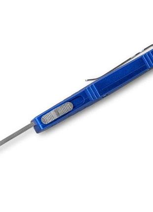 Складной пружинный нож cobratec otf small fs-x d2 синий 06ct005