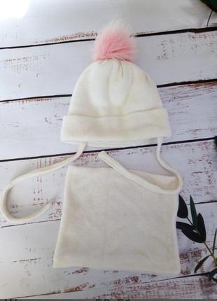 Шапочка 50-51 см( ручной работы)