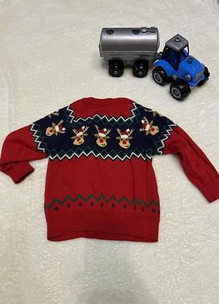 Новорічний светр lc waikiki новорічна кофта2 фото