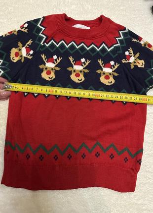 Новорічний светр lc waikiki новорічна кофта5 фото