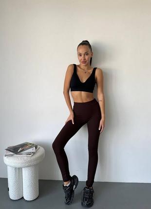 Лосины теплые с начесом