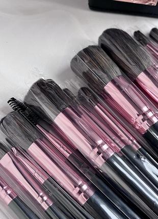 Кисти для макияжа с подставкой bh cosmetics signature rose gold, 13 шт3 фото