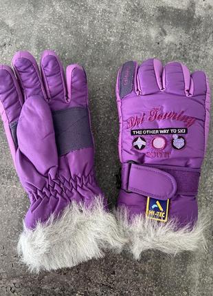 Зимові, теплі перчатки рукавиці