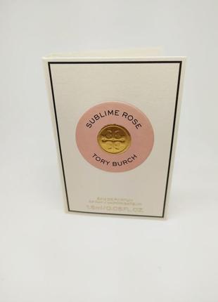 Парфюмированная вода tory burch sublime rose