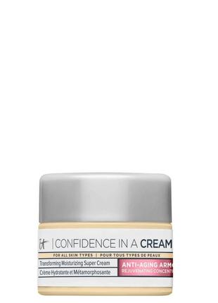 Увлажняющий крем для лица it cosmetics confidence in a cream transforming moisturizing super cream