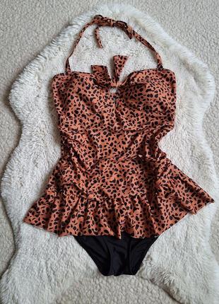 Купальне плаття в анімалістичний принт