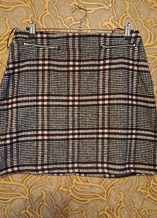 (1214) отличная теплая юбка peacocks/размер  12