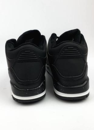 Теплые мужские кроссовки nike jordan retro 3 fear2 фото