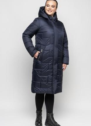Молодёжное  пальто с натуральным мехом чернобурки батал с 48 по 56 размер9 фото
