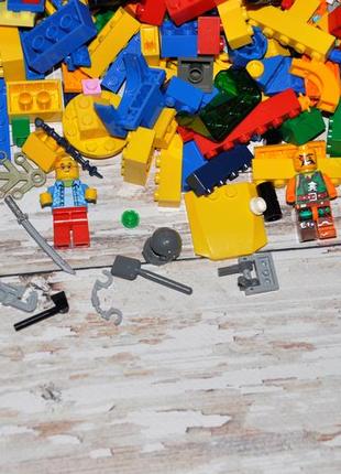 Фірмове лего lego конструктор оригінал пластини деталі колеса фігурки чоловічки5 фото