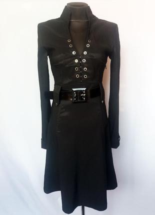 Суперціна. ефектне клешеное плаття чорне. туреччина. нове, р. 42-461 фото