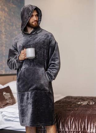 Теплая махровая пижама унисекс удобная качественная4 фото