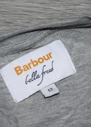 Жіноча футболка barbour, колаб з bella freud5 фото