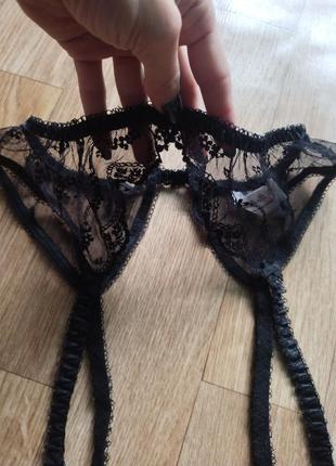 Спокусливий мереживний пояс для панчіх s hunkemoller