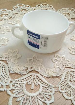 Чашка з ручками/ бульйонниця luminarc trianon 300ml