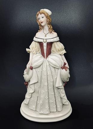 Порцелянова статуетка дівчина леді belcari