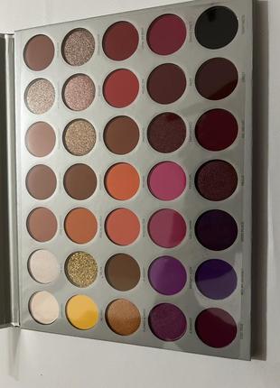 Палетка теки ней нейй morphe the jaclyn hill eyeshadow palette volume ii 35 оттенков4 фото