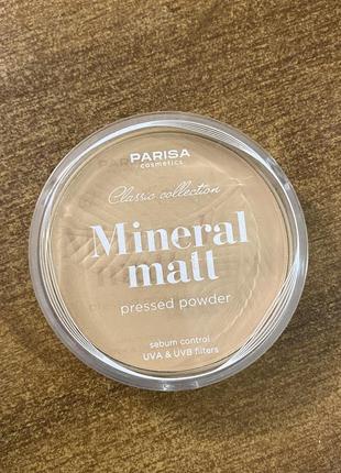 Пудра мінеральна parisa cosmetics mineral powder №3