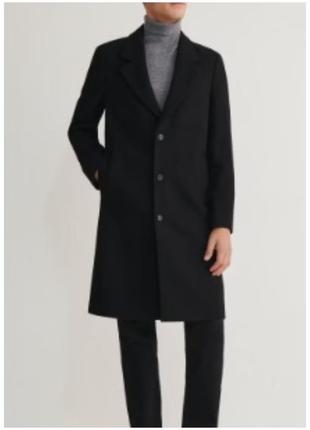 Классическое шерстяное пальто в идеальном состоянии, р. 52-54.