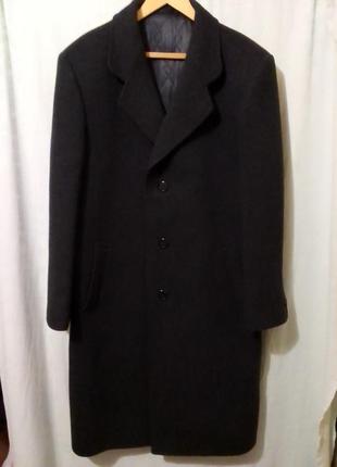 Классическое шерстяное пальто в идеальном состоянии, р. 52-54.4 фото