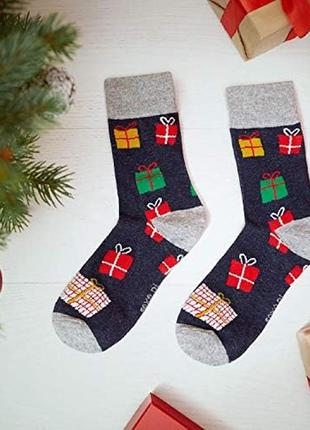 Чоловічі новорічні шкарпетки soxo1 фото