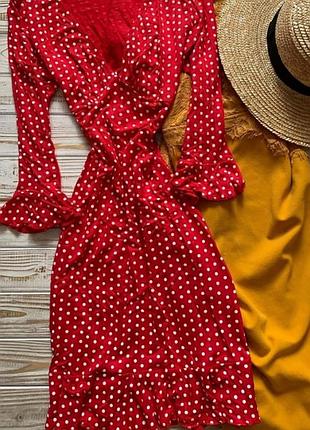 Платье в горох