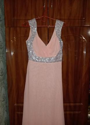 Платье макси размер с-м