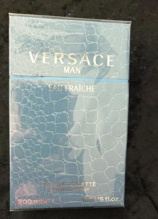 Versace man eau fraiche туалетна вода 200мл2 фото