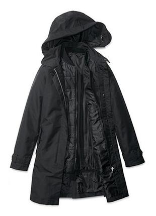 Високотехнологічне пальто-плащ + жилетка 3 в 1,tchibo (німеччина), р: 44-48 (38 євро), без поясу