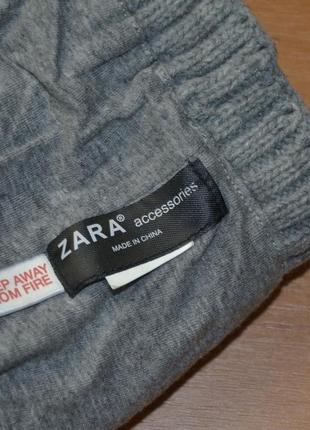 Zara шапочка + рукавички (18-24 міс.)3 фото