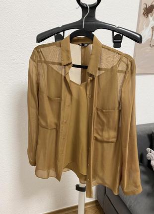 Блуза з натурального шовку1 фото