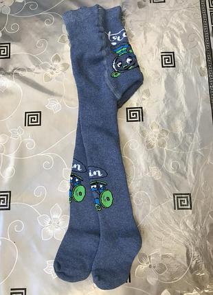 Колготы махровые