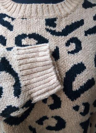 Трендовый леопардовый свитер от shein3 фото