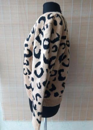 Трендовый леопардовый свитер от shein7 фото