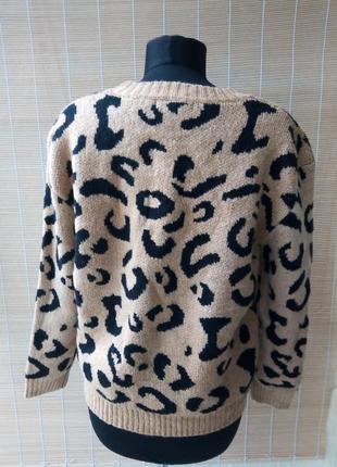Трендовый леопардовый свитер от shein8 фото