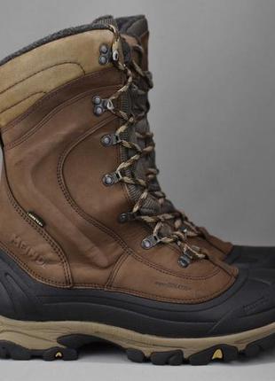 Meindl garmisch ii gtx gore-tex термоботинки черевики зимові непромокаючі овчина німеччина 44р/28.5с