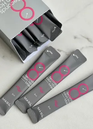 Маска для волос 8 секунд Marine Serre Moon mask under In Black Polyamide, 8 мл с салонным эффектом