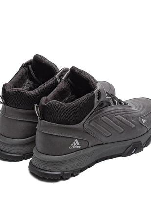 Мужские зимние ботинки adidas originals ozelia grey9 фото