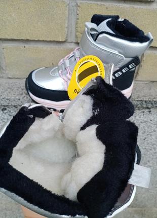 Зимние ботиночки от тм clibee для девочки.3 фото