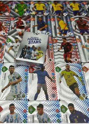 Карты футбольные,коллекционные карточки,серебрянные набор 55шт5 фото
