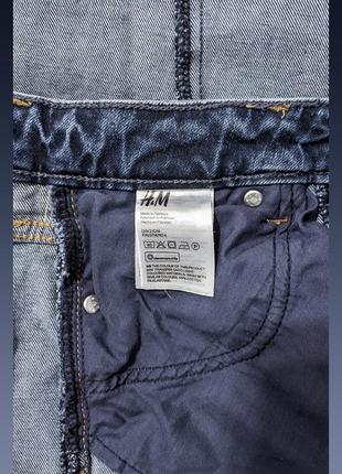 Джинсы с высокой посадкой hennes and mauritz handm denim jeans5 фото