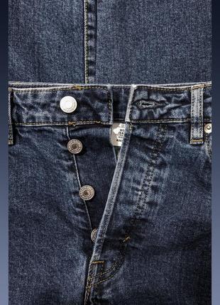 Джинсы с высокой посадкой hennes and mauritz handm denim jeans4 фото
