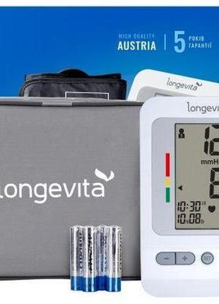 Тонометр longevita bp-1319 автоматичний micro usb на плече гарантія 5 років
