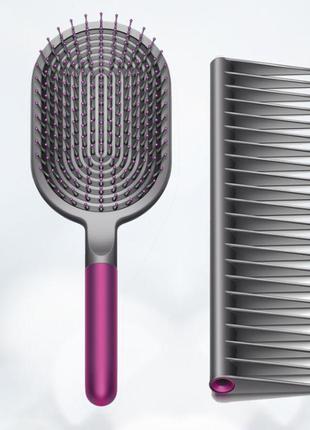 Набор фирменных расчесок original styling dyson set (fuchsia)